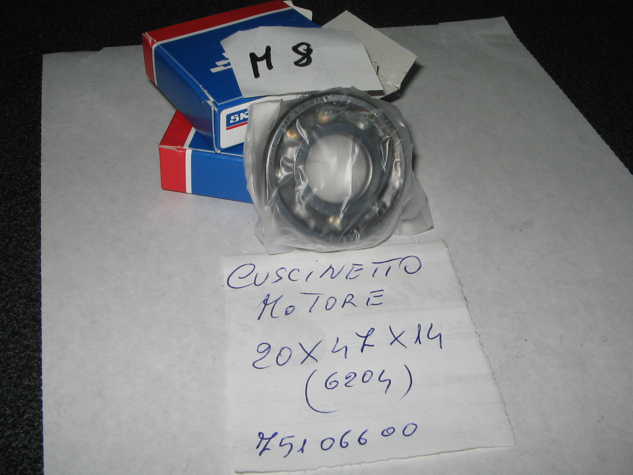 MALAGUTI CUSCINETTO CAD 1 --- N.10028